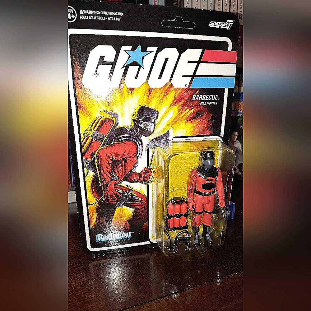 G.I Joe Reaction Barbecue Figurine.